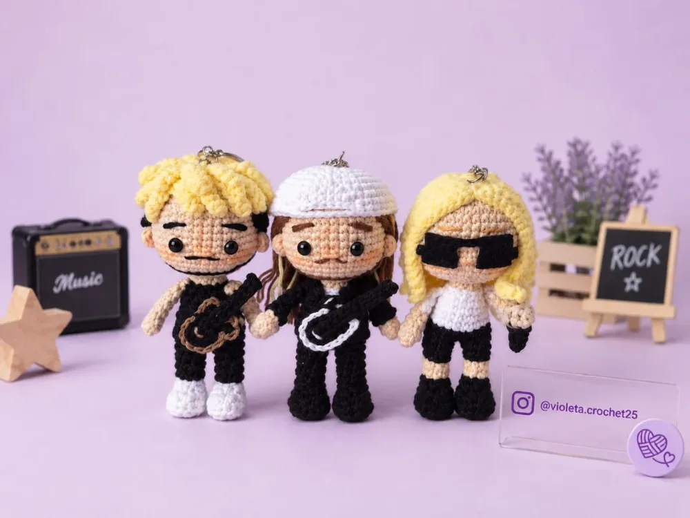 AirBag tejido a mano por Violeta Crochet