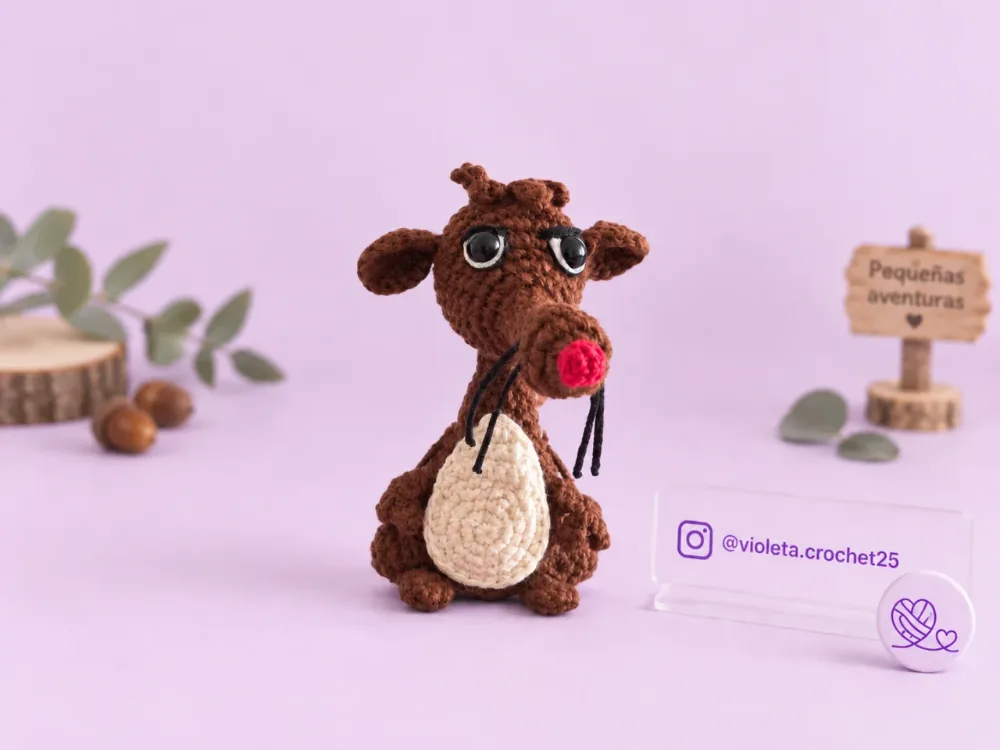 Tlacua tejido a mano por Violeta Crochet