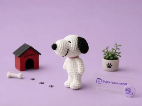 Un detalle pequeño tejido a mano por Violeta Crochet