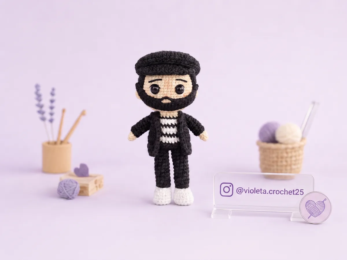 Chompiras tejido a mano por Violeta Crochet